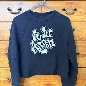 lululemon Black Crewneck